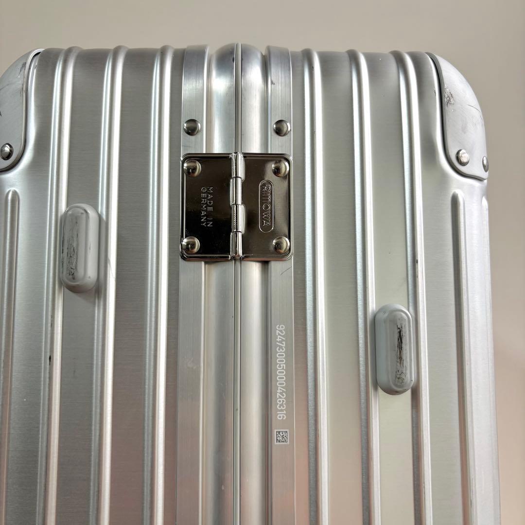 美品 リモワ トパーズ ステルス 34L 機内持ち込み 4輪 TSAロック