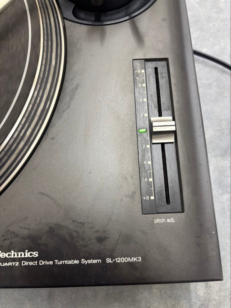 Technics SL-1200MK3 ターンテーブル M44G カートリッジ付
