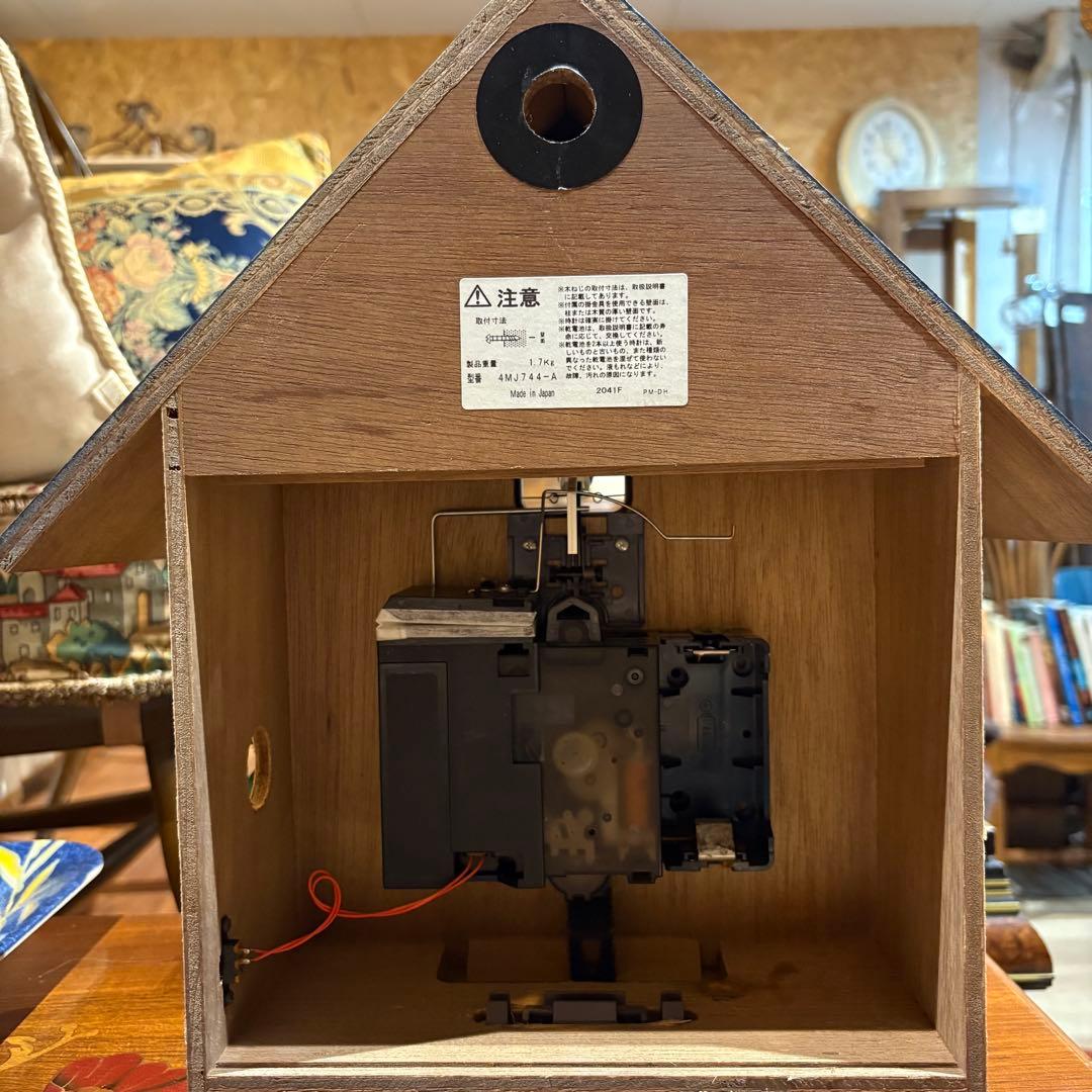 CITIZEN メルヘンハウス　鳩時計　カラクリ時計　壁掛時計　4MJ744