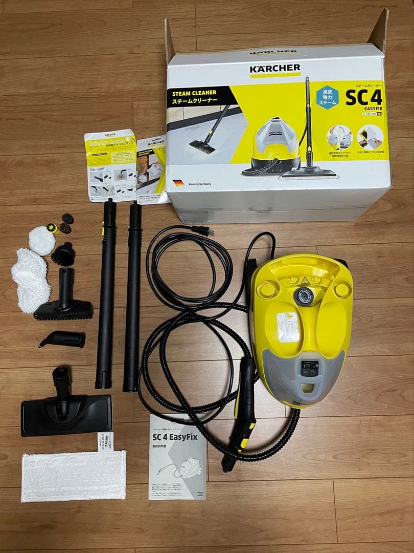 KARCHER スチームクリーナー SC4 EASYFIX 本体 付属品セット KARCHER