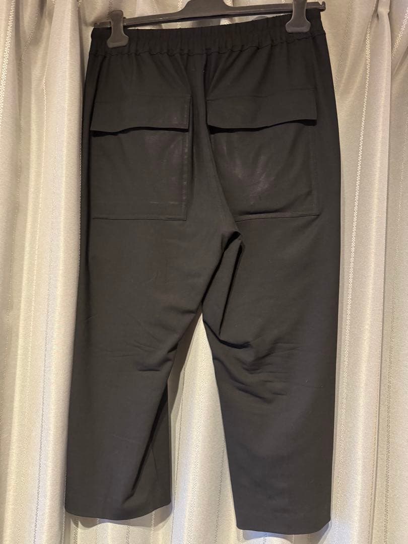 リックオウエンス アステア ドローストリングクロップドスラックス