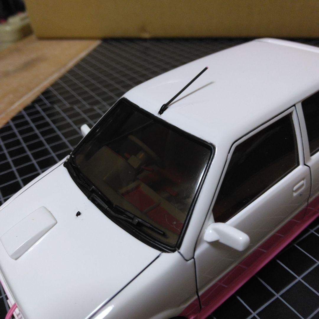 フジミ1/24プラモデル ダイハツミラターボ完成品2台セット - メルカリ