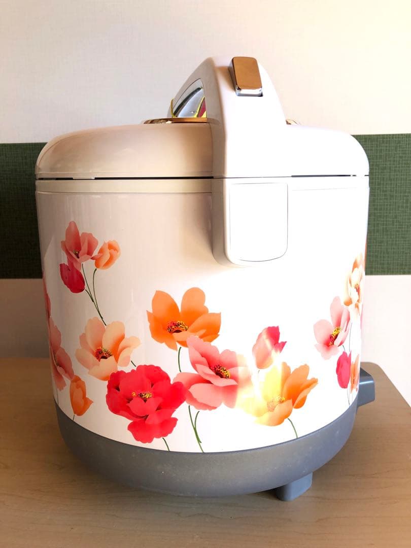 Zojirushi 象印 炊飯電子ジャー 花柄炊飯器 昭和レトロ