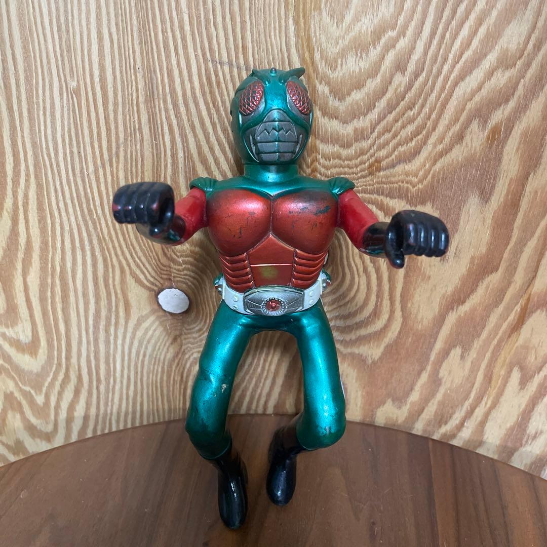 ポピー 仮面ライダー ソフビ 希少 昭和レトロ 当時物 石森プロ フィギュア
