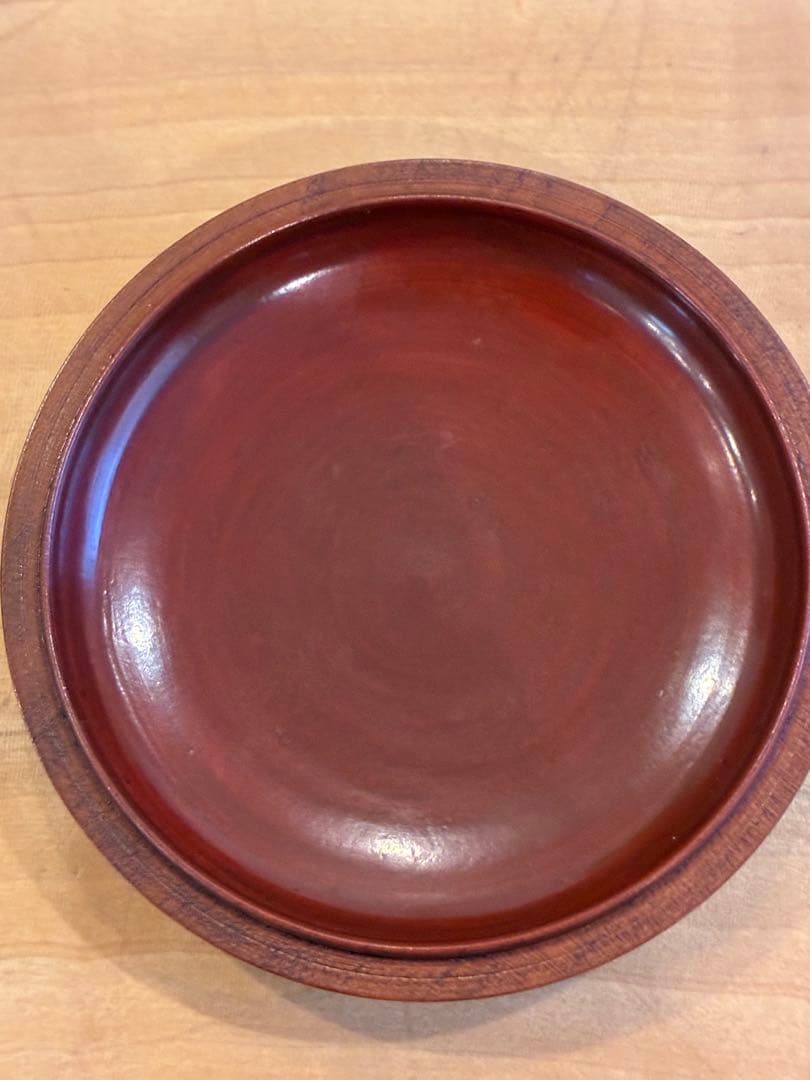 白雲庵 難波仁斎 香合 花兎模様 自作の絵あり