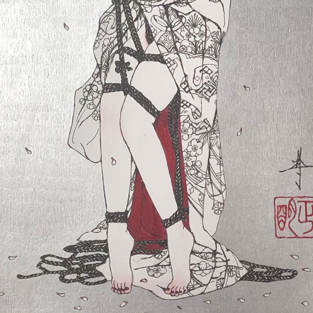 緊縛天使 Bondage Angel 【肉筆絵画】
