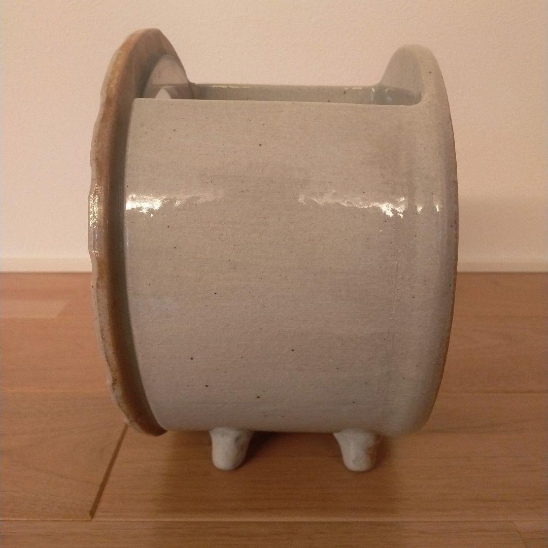 信楽焼 水槽 丸型 メダカ 金魚 熱帯魚 めだか鉢 陶器の水槽 陶器水槽