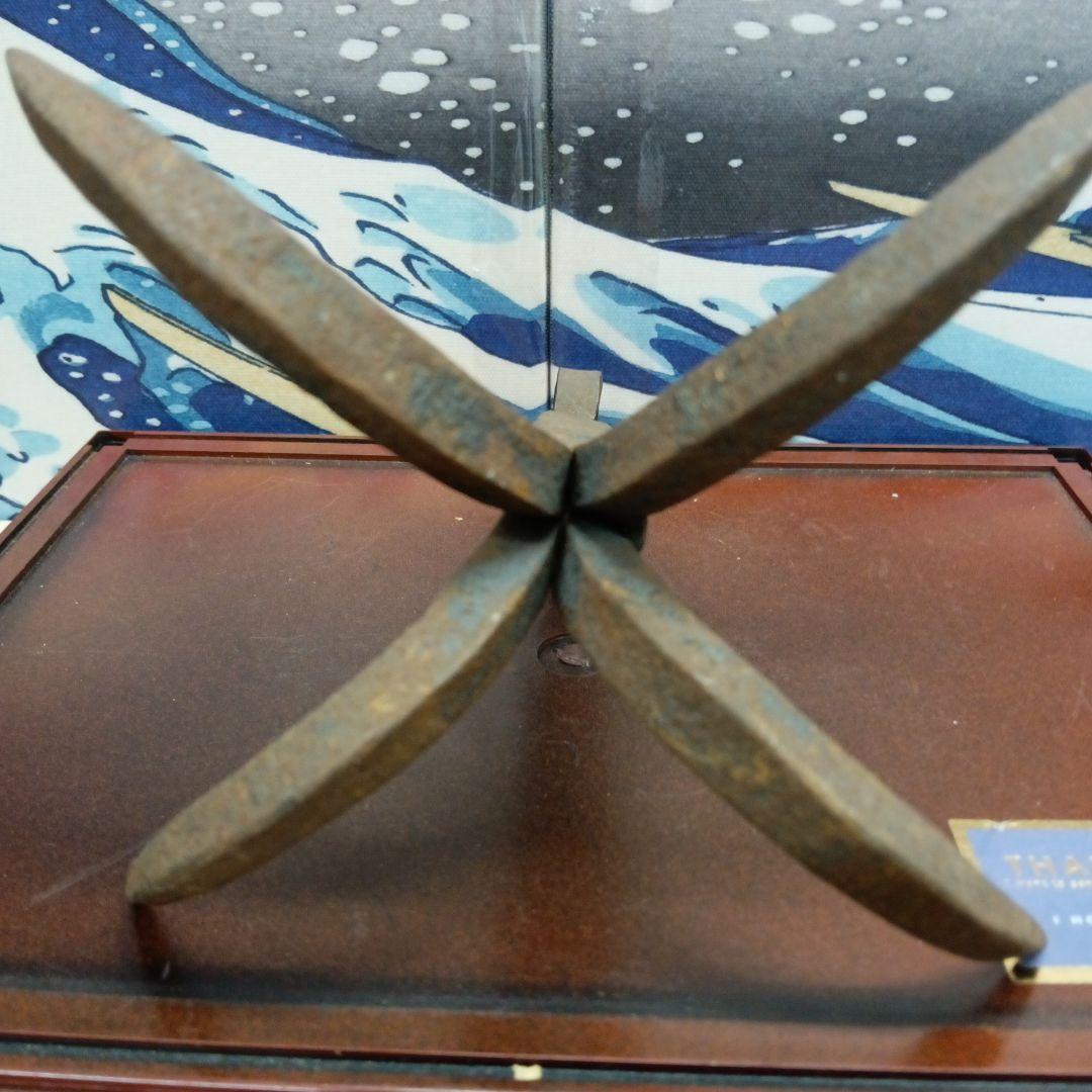 江戸時代忍者七つ道具Ninja海外コレクター向き稀少レア重厚古鉄製鉄鈎鈎縄