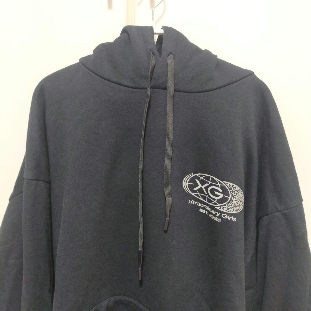 希少】XG ピグメントダイ プルオーバーフーディー M