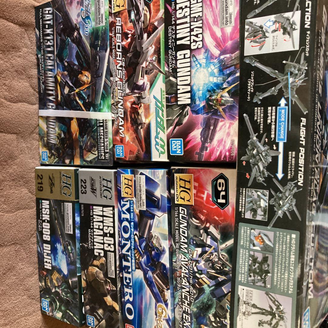 ガンプラ各種（積みプラ整理）