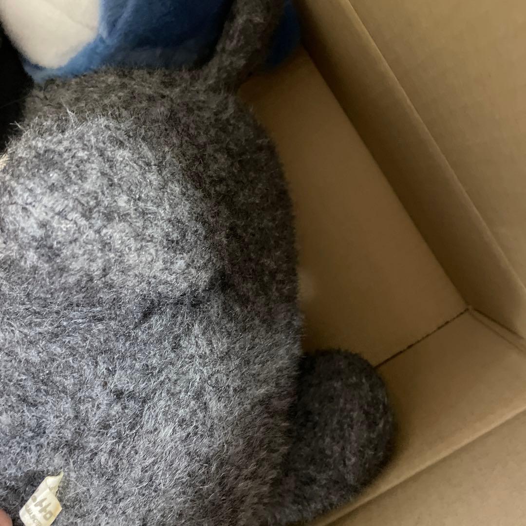 となりのトトロ　レトロ　ぬいぐるみ　大トトロ3 中トトロ2 ネコバス1