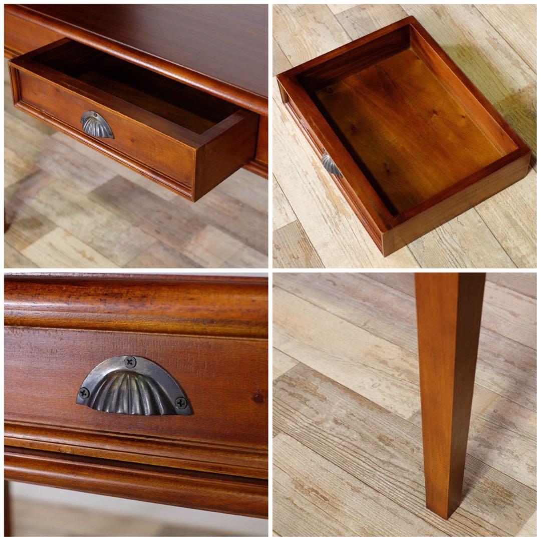 K 新品 アジアン ダイニングテーブル L カフェ アンティーク カントリー