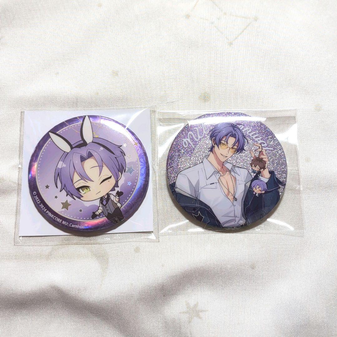 NU:カーニバル】玖夜30個セットぬカニ台湾原画展缶バッジ