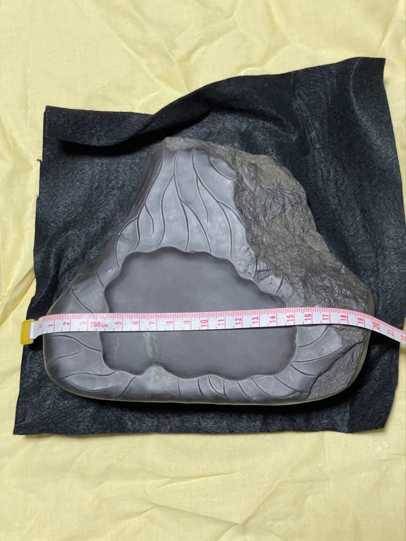 普朋佛尓公司 端渓硯石部◇端渓硯 古い木製の硯箱？