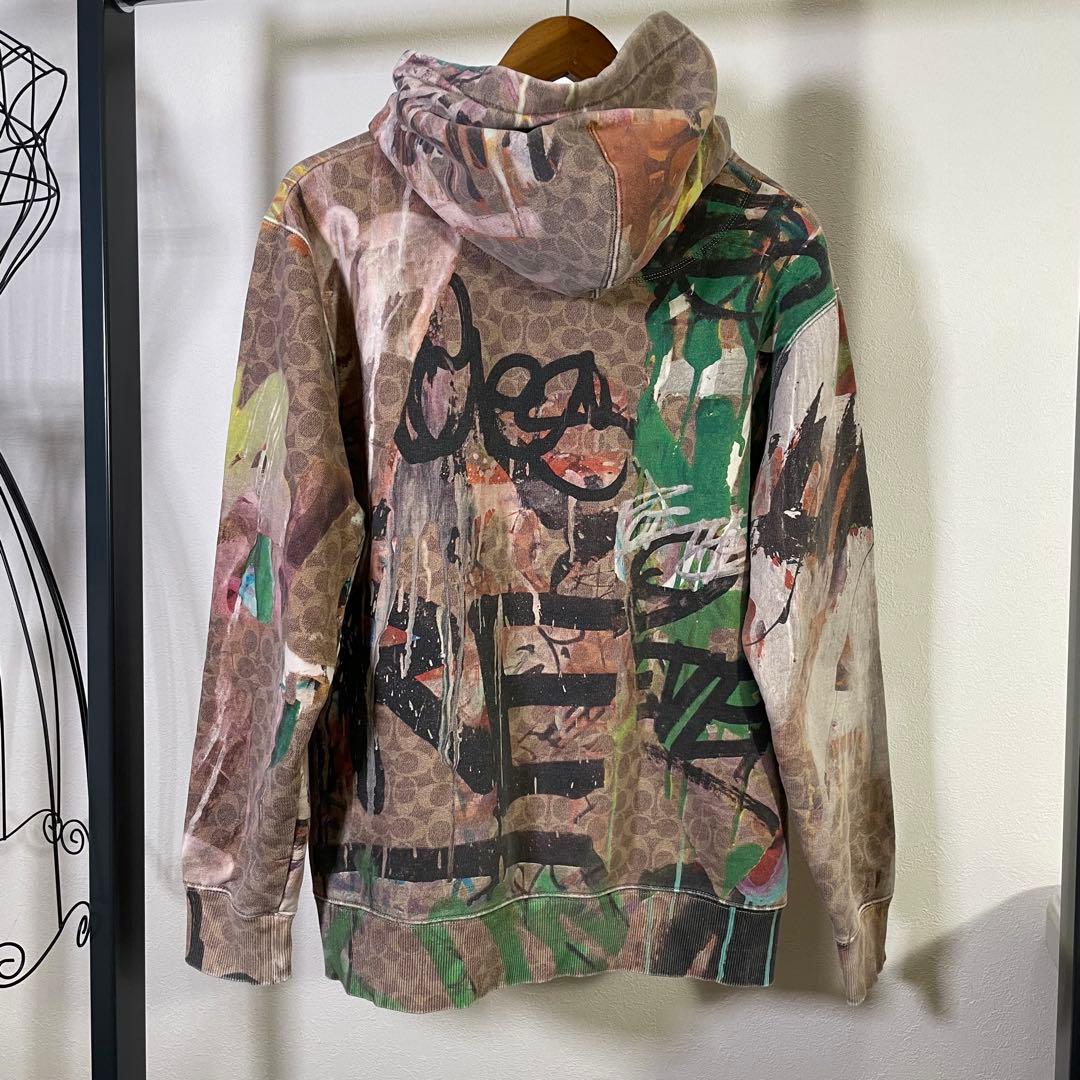#*モ様 COACH x MINIT+SERF アートプリント パーカー S