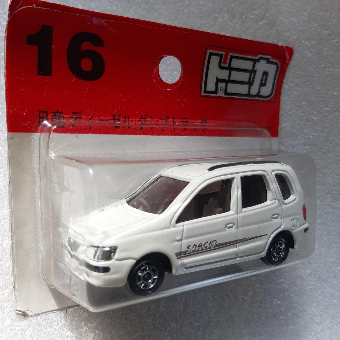 ミスプリ！希少！トヨタカローラスパシオ トミカ16日産ディーゼルダンプトラック？