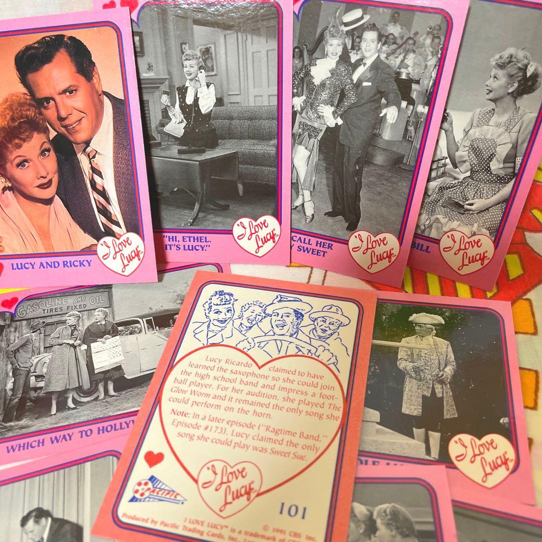 I Love Lucy ♡ トレーディングカード コレクション ビンテージ紙もの