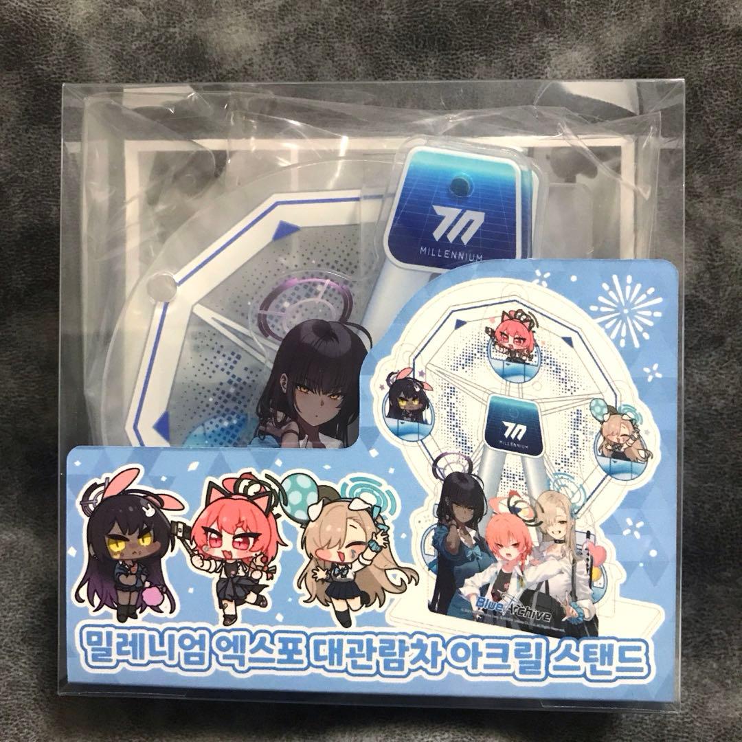 ブルーアーカイブ ブルアカ ネル アスナ カリン 韓国限定 アクリル