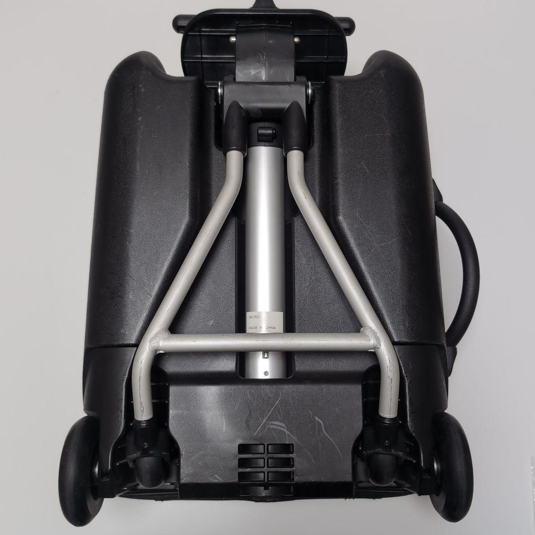 m-cro マイクロラゲッジイージー スーツケースベビーカー ブラック