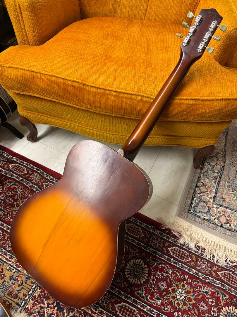 アコースティックギター パーラーギター ヴィンテージ ジャンク 詳細不明