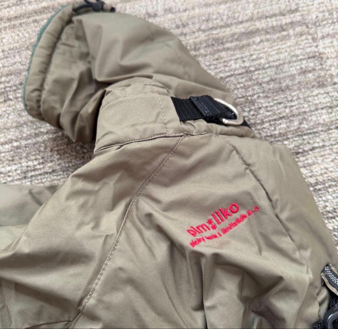 犬用防寒 インサレートスーツ オリーブグリーン イタグレ IS ピムリコ