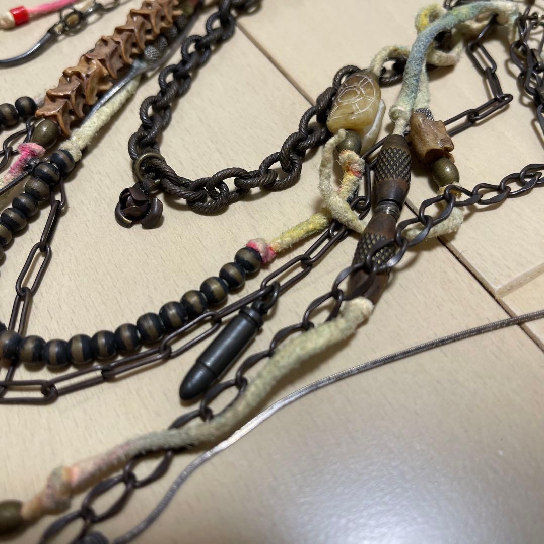 gunda ネックレス、イヤーカフの4セット ガンダ gunda ネックレス