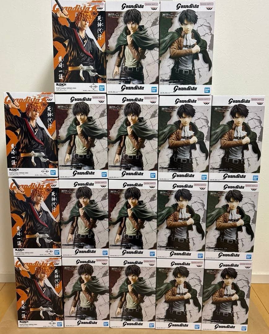 進撃の巨人 BLEACH Grandista フィギュア 18点