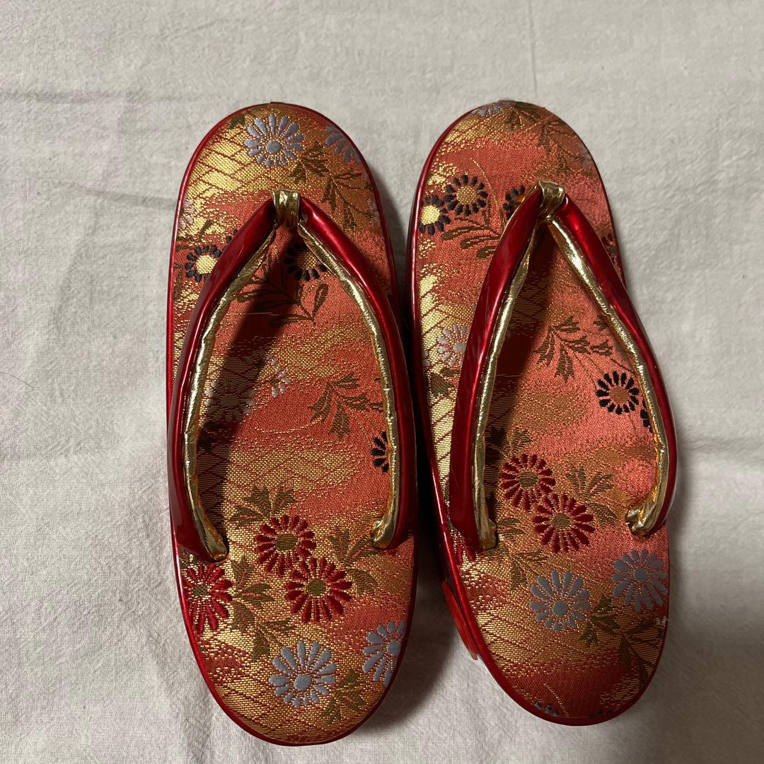 七五三　7歳　着物　黒　茶色　蝶々　アンティーク