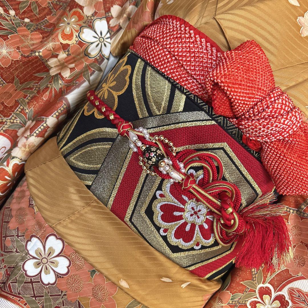 振袖 フルセット 正絹 古典柄 華やか 成人式 20歳 ふりそで m5