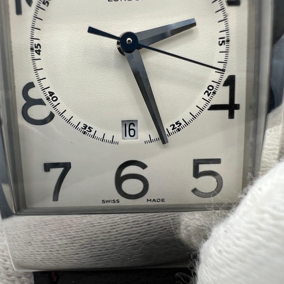 ダンヒル 腕時計 クォーツ シルバー