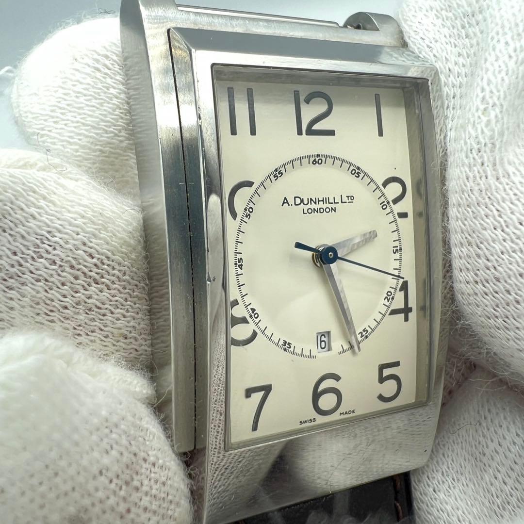 ダンヒル 腕時計 クォーツ シルバー