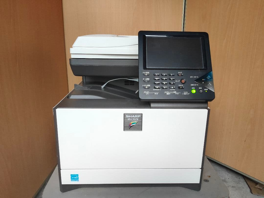 シャ－プ複合機MX-C302W☆無線LAN ◎整備済み シャープ SHARP 卓上 A4