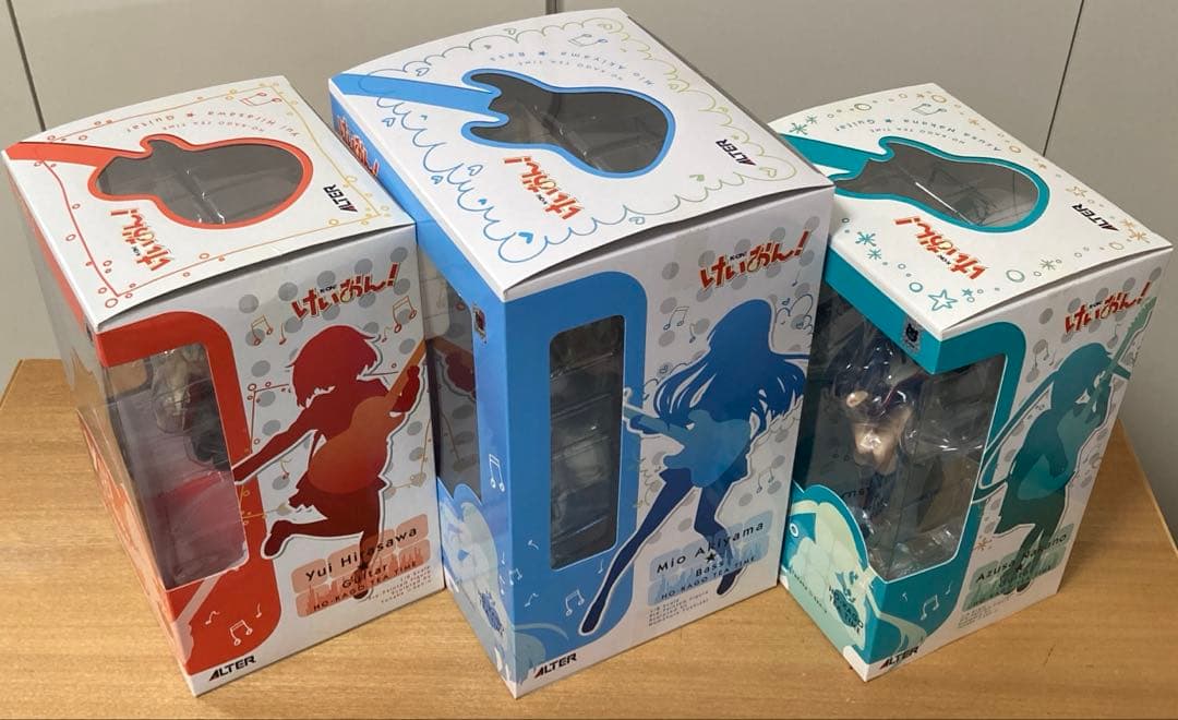 【美品、一部難あり】アルター／けいおん！1/8スケールフィギュア5体セット