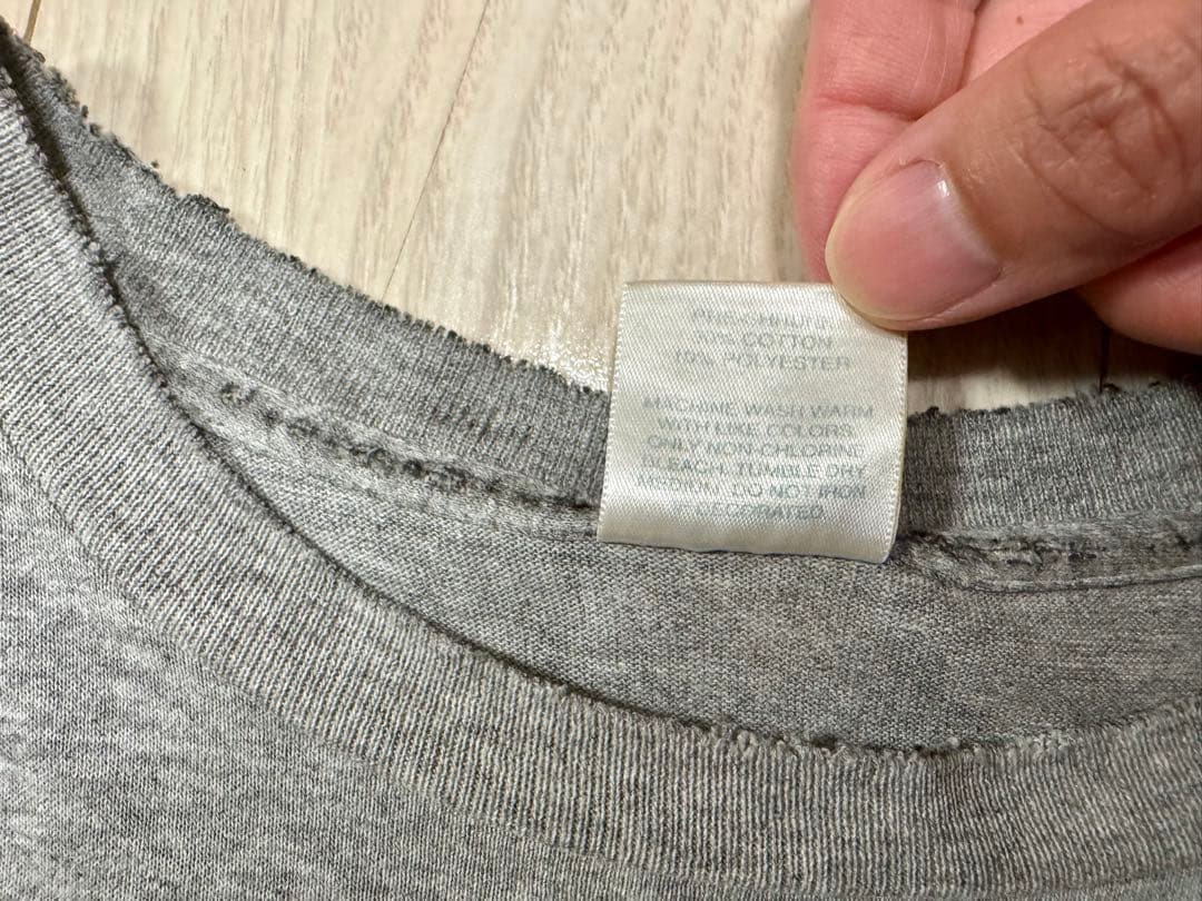 90s〜00s supreme ボックスロゴ ティファニーブルー グレー TEE 90s