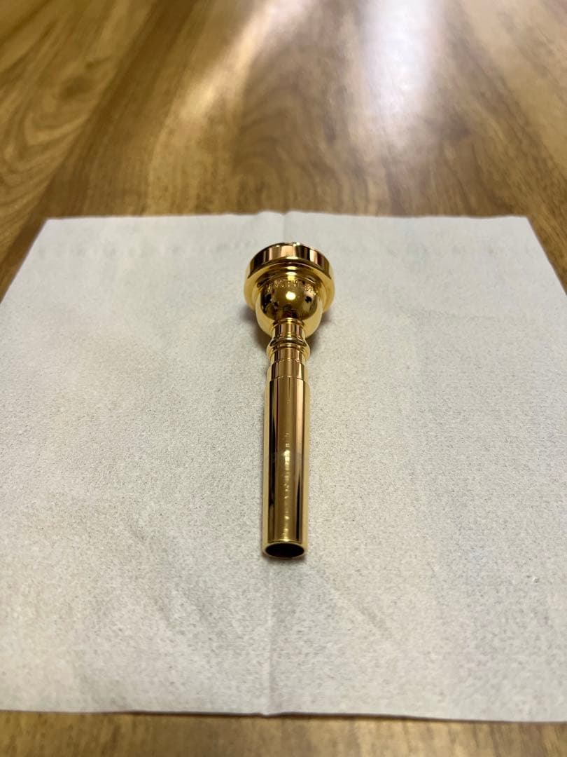 Bach 5C 金メッキ　トランペットマウスピース