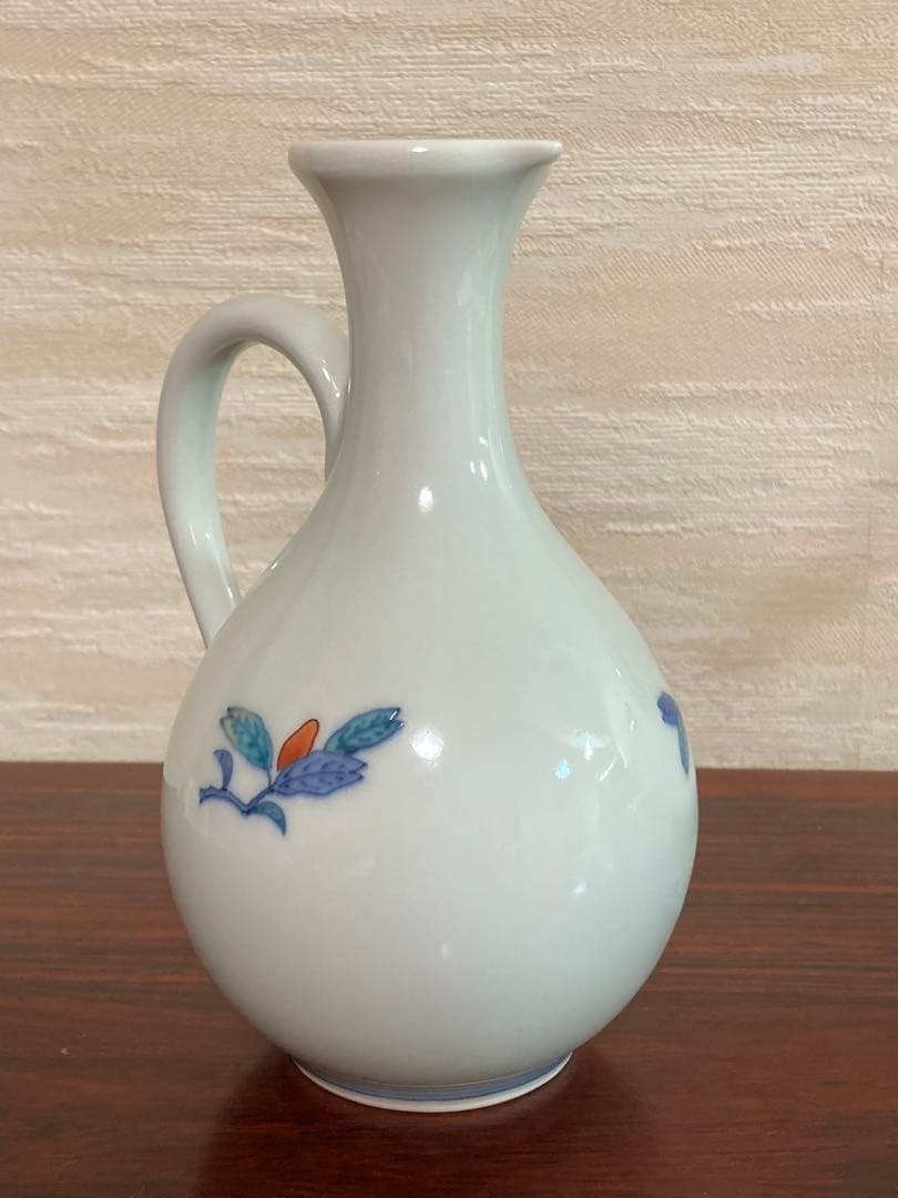 今右衛門　錦柘榴絵酒器