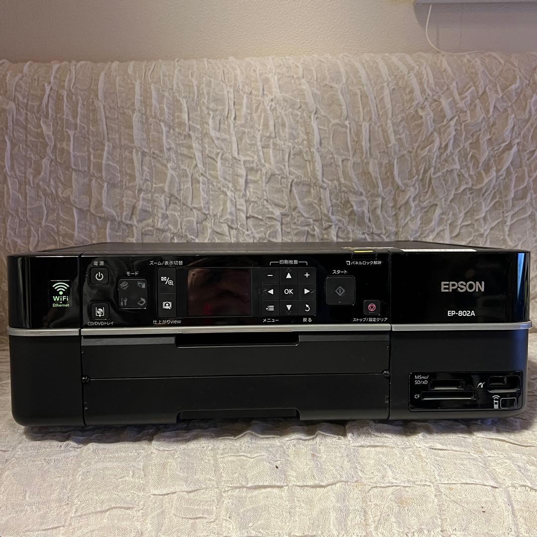 ジャンク品】EPSON EP-802A インクジェットプリンター - メルカリ