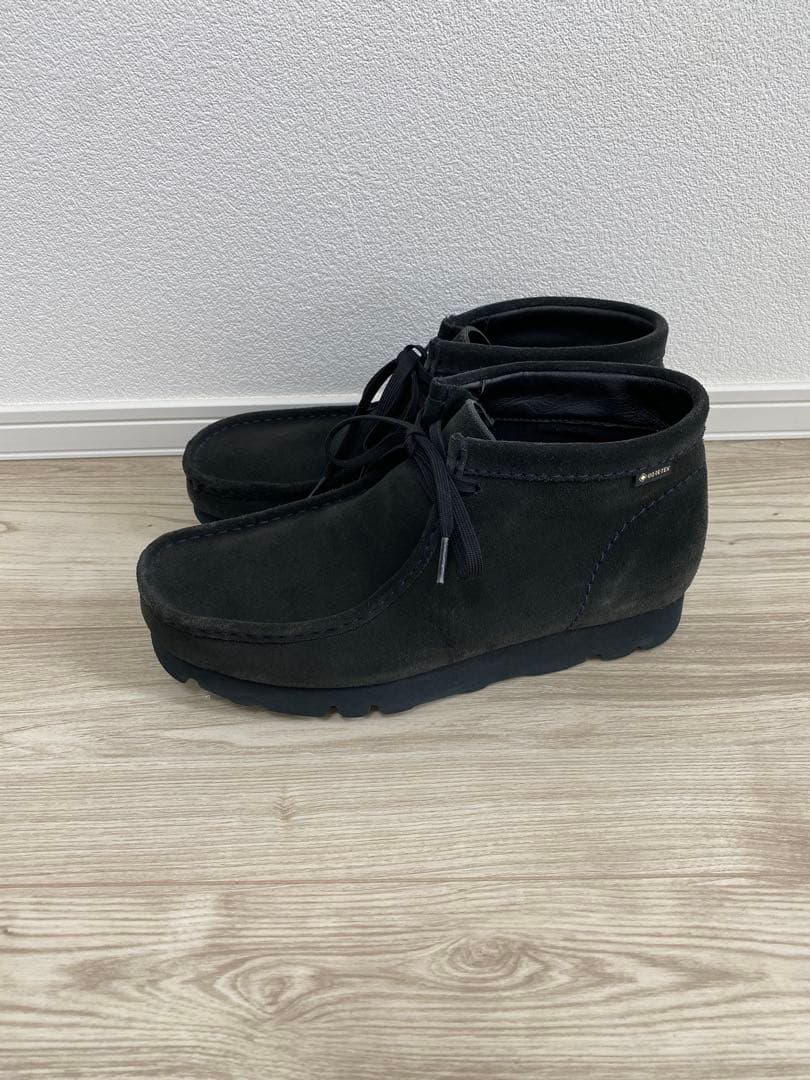 希少　美品　クラークス ビームス別注 ワラビーブーツ ネイビー 26.5