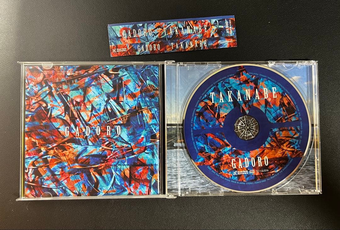 gadoro takanabe アルバム 直筆サイン入り 参考:タオル Tシャツ
