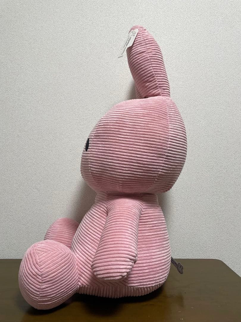 『値下げ応じます！！』ミッフィー　コーデュロイ　ぬいぐるみ ピンク