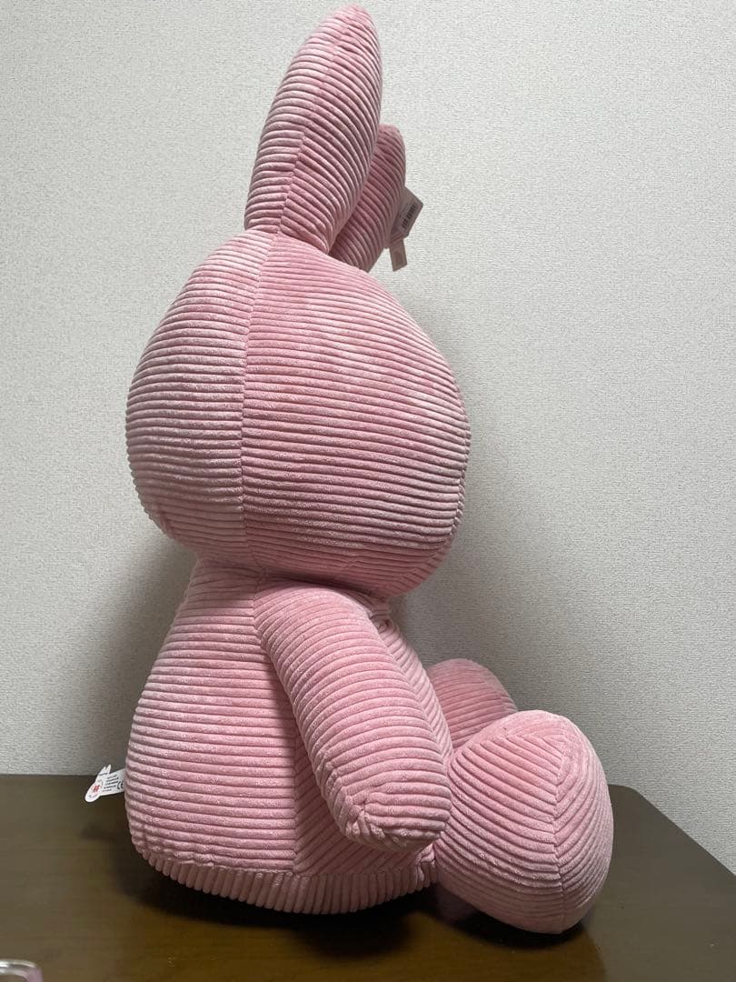 『値下げ応じます！！』ミッフィー　コーデュロイ　ぬいぐるみ ピンク