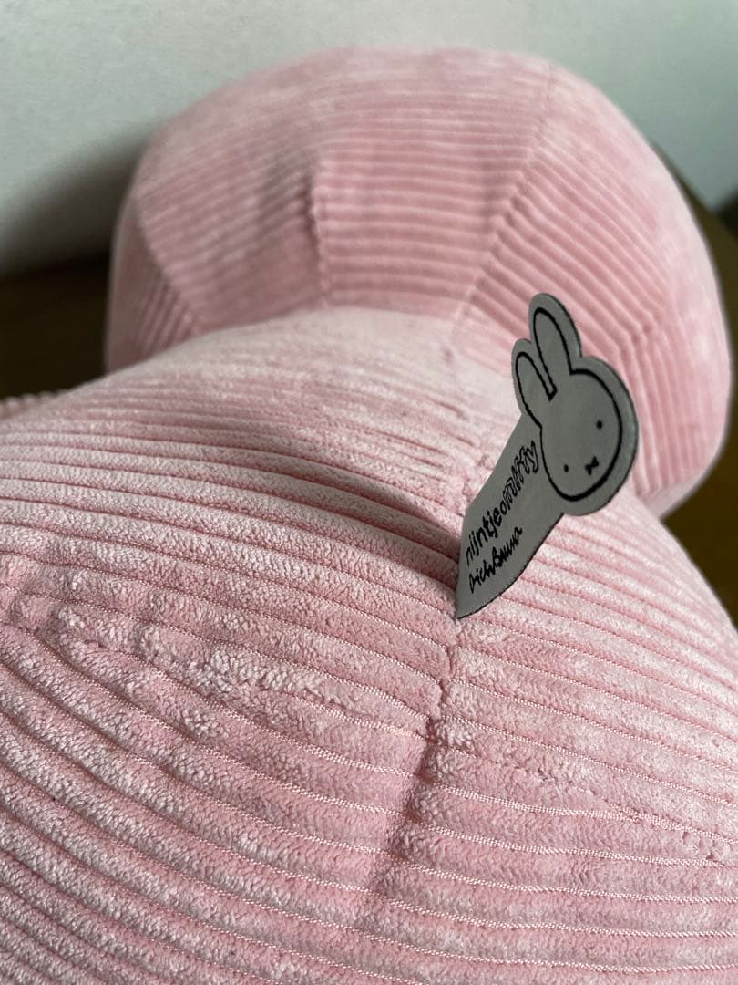 『値下げ応じます！！』ミッフィー　コーデュロイ　ぬいぐるみ ピンク