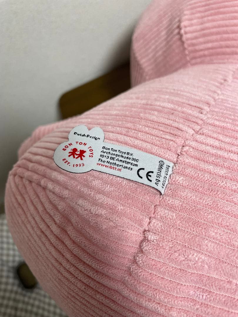 『値下げ応じます！！』ミッフィー　コーデュロイ　ぬいぐるみ ピンク