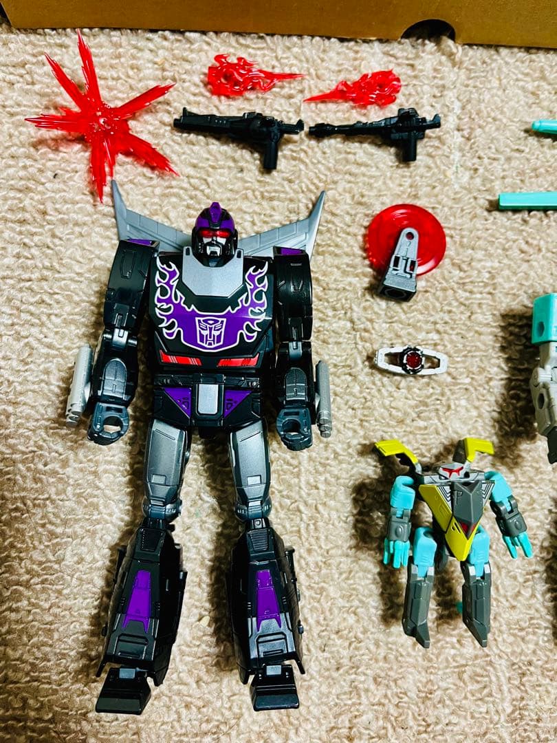 トランスフォーマー シャッタードグラス ホットロディマス サイドスワイプ