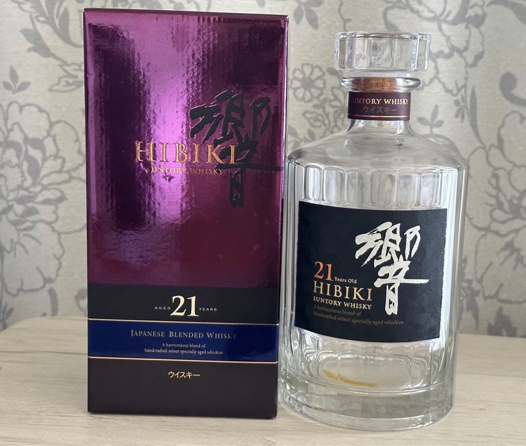 本当に 安い食品・飲料・酒 - 響21年 空瓶 空箱 セット C9953009