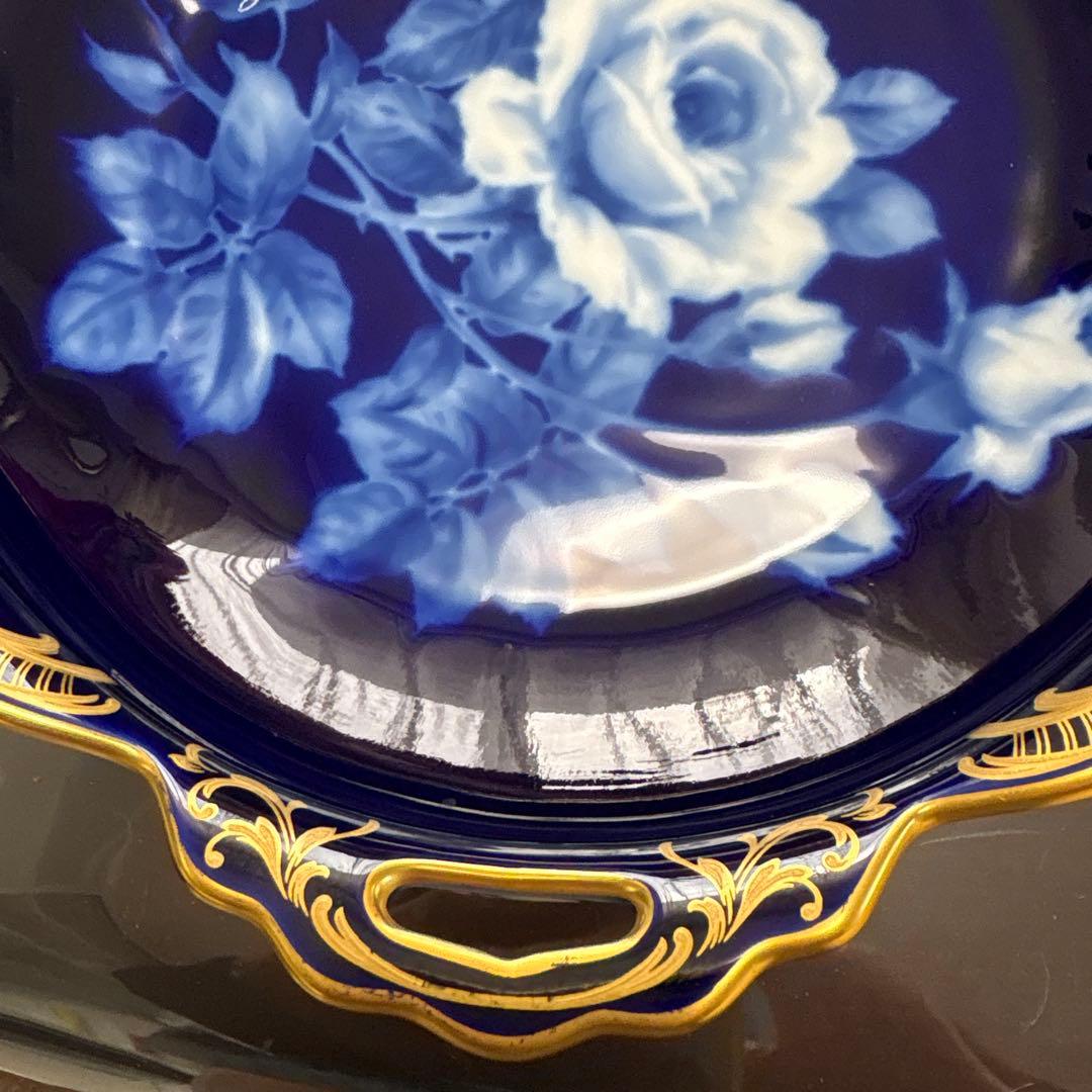 楽天市場】ノリタケ 皿 青の通販 Noritake 限定版 青いバラの鉢皿