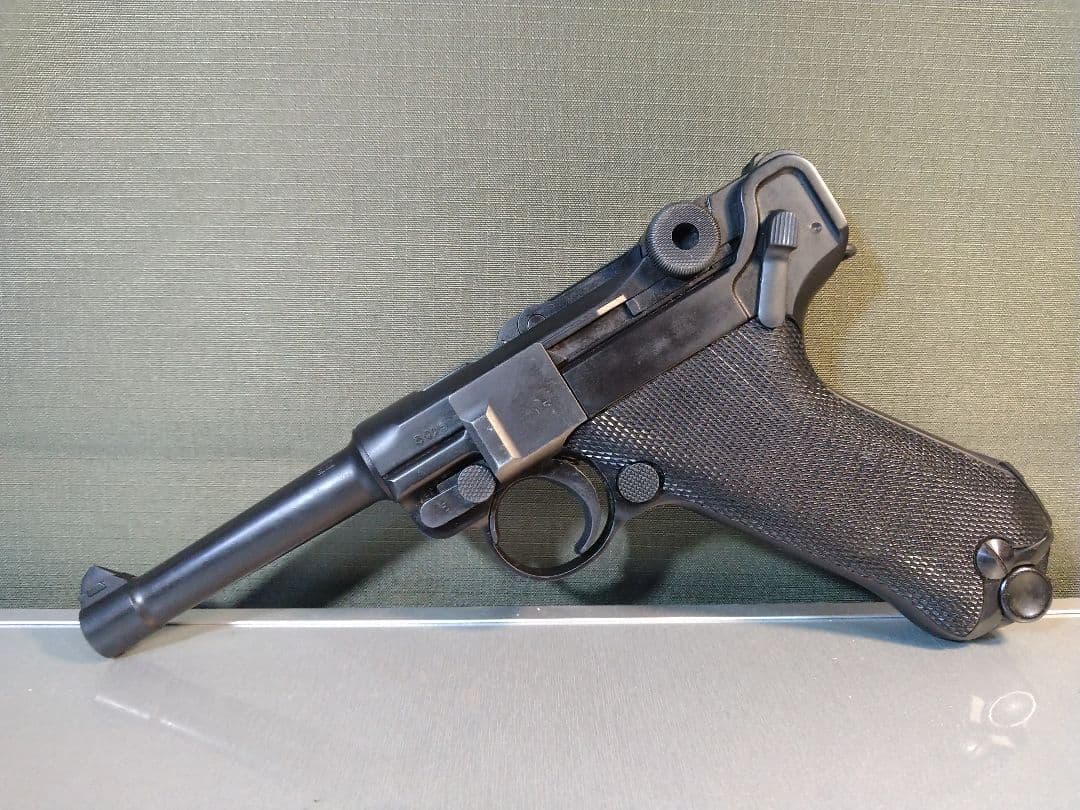 希少な美品！タナカ ルガーP08 4インチ 快調ガスブロ、ガス漏れ無し