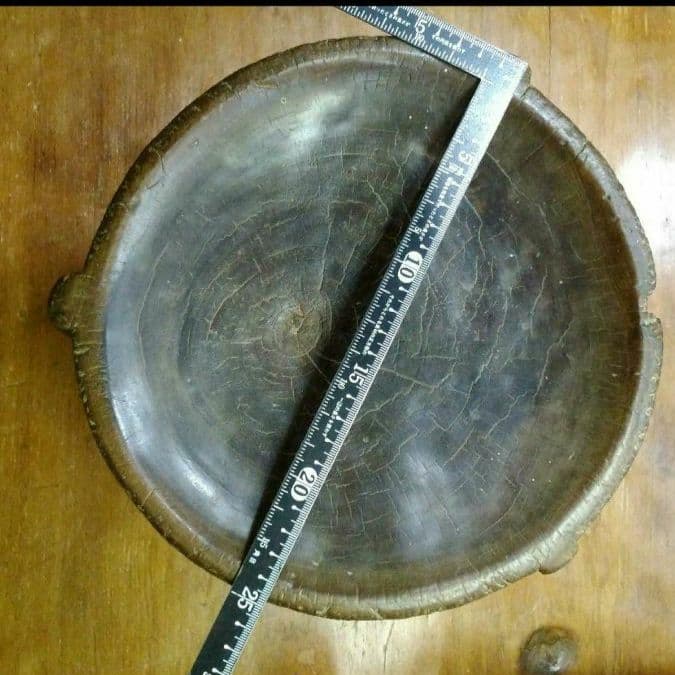 アフリカ Tanzania アンティーク木彫椅子 花台・オブジェに