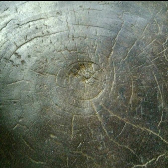 アフリカ Tanzania アンティーク木彫椅子 花台・オブジェに