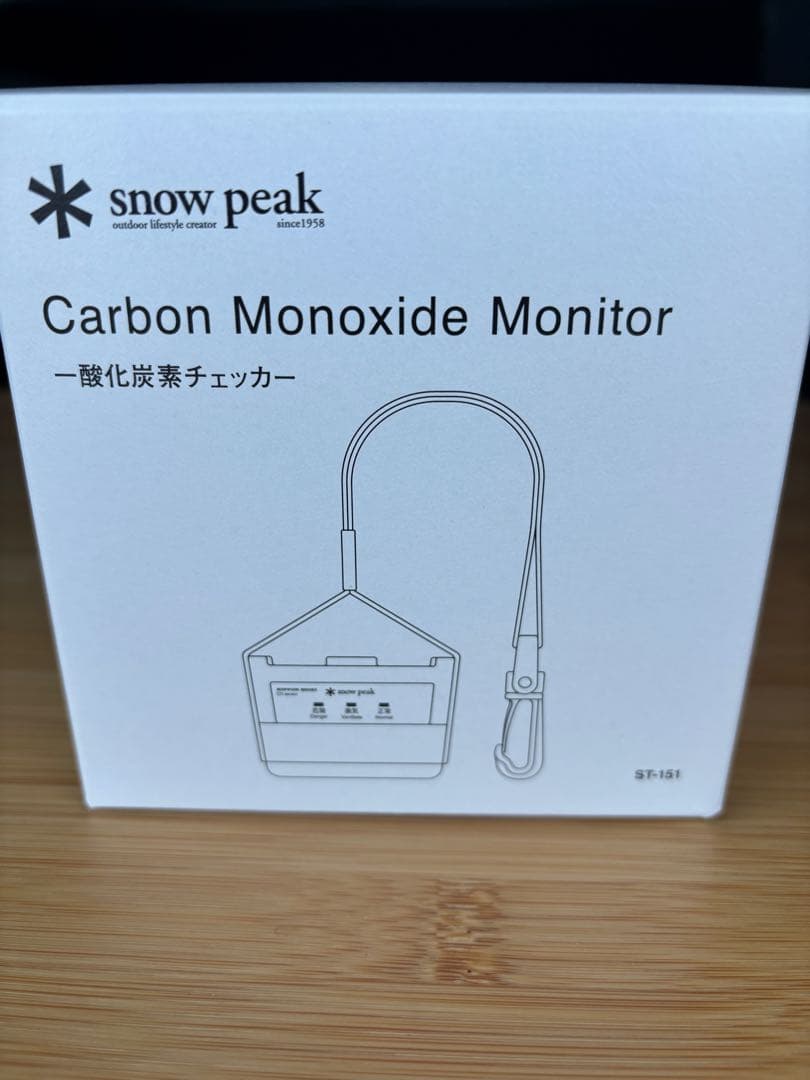 スノーピーク 一酸化炭素チェッカー ST-151 新品未使用 - メルカリ